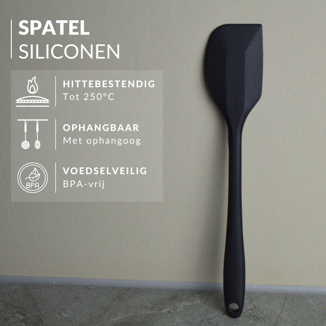 Sfeerfoto1_ Siliconenspatel_ Keuken spatel_ Anti-aanbak