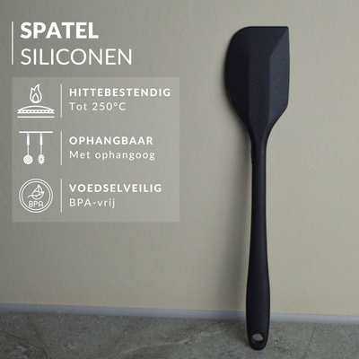 Sfeerfoto1_ Siliconenspatel_ Keuken spatel_ Anti-aanbak